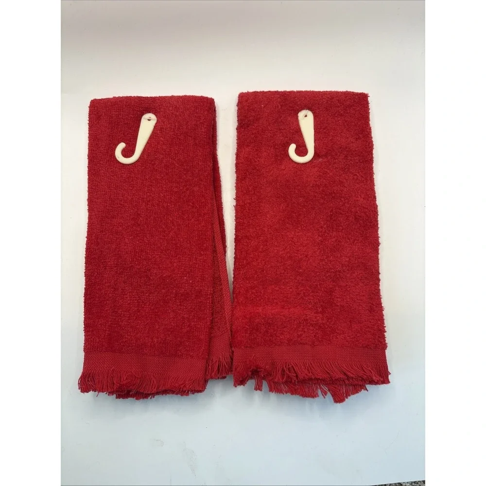 Vtg Holiday Traditions Christmas Guest Fingertip Towels Red Quail Wreath NOS